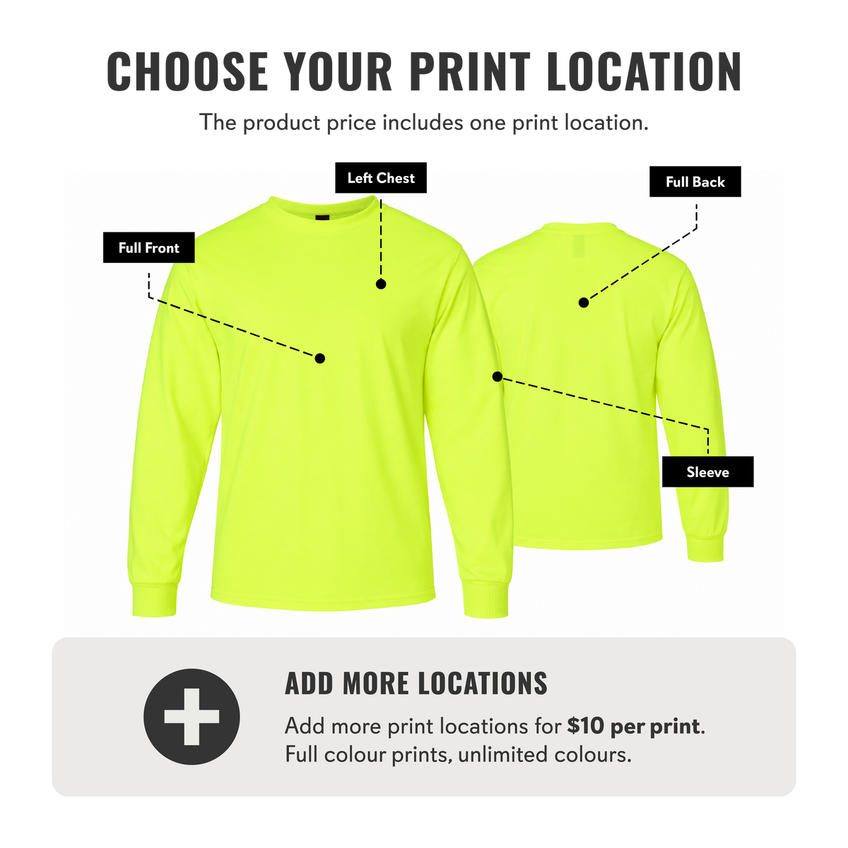 Webstore - Unisex Cotton Long Sleeve