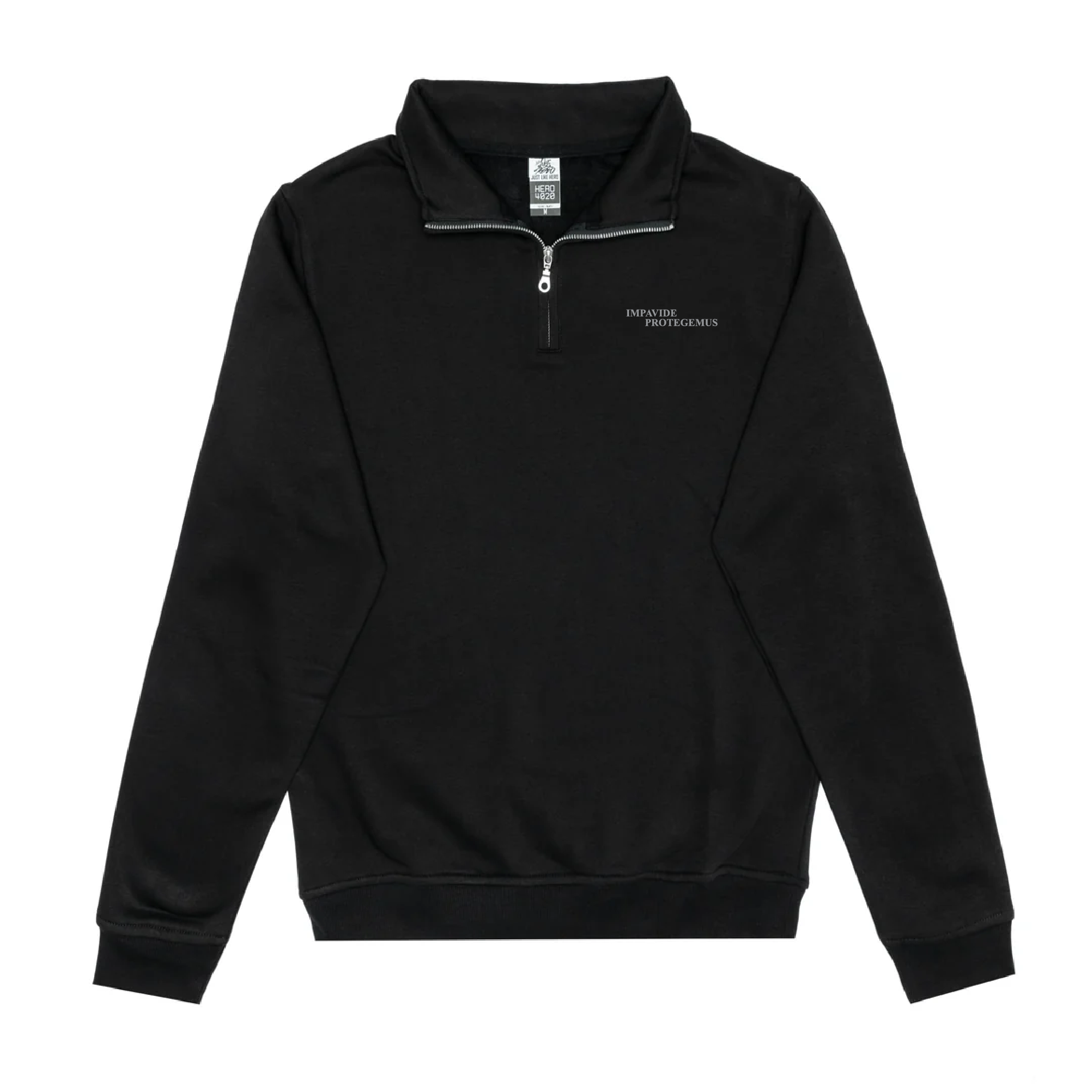 Sweat-shirt unisexe à fermeture éclair quart de tour HERO-4020