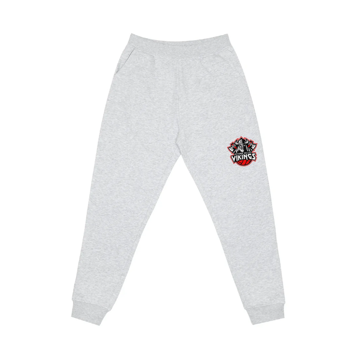 Vikings HERO-5020R ash joggers - embroidered logo