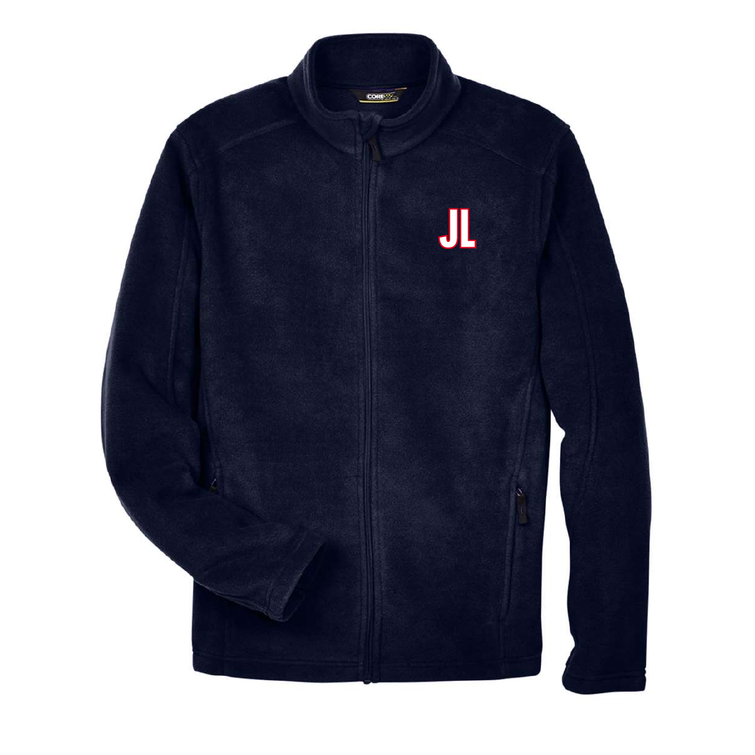 JL-E - Embroidered Men's Full Zip Sweater