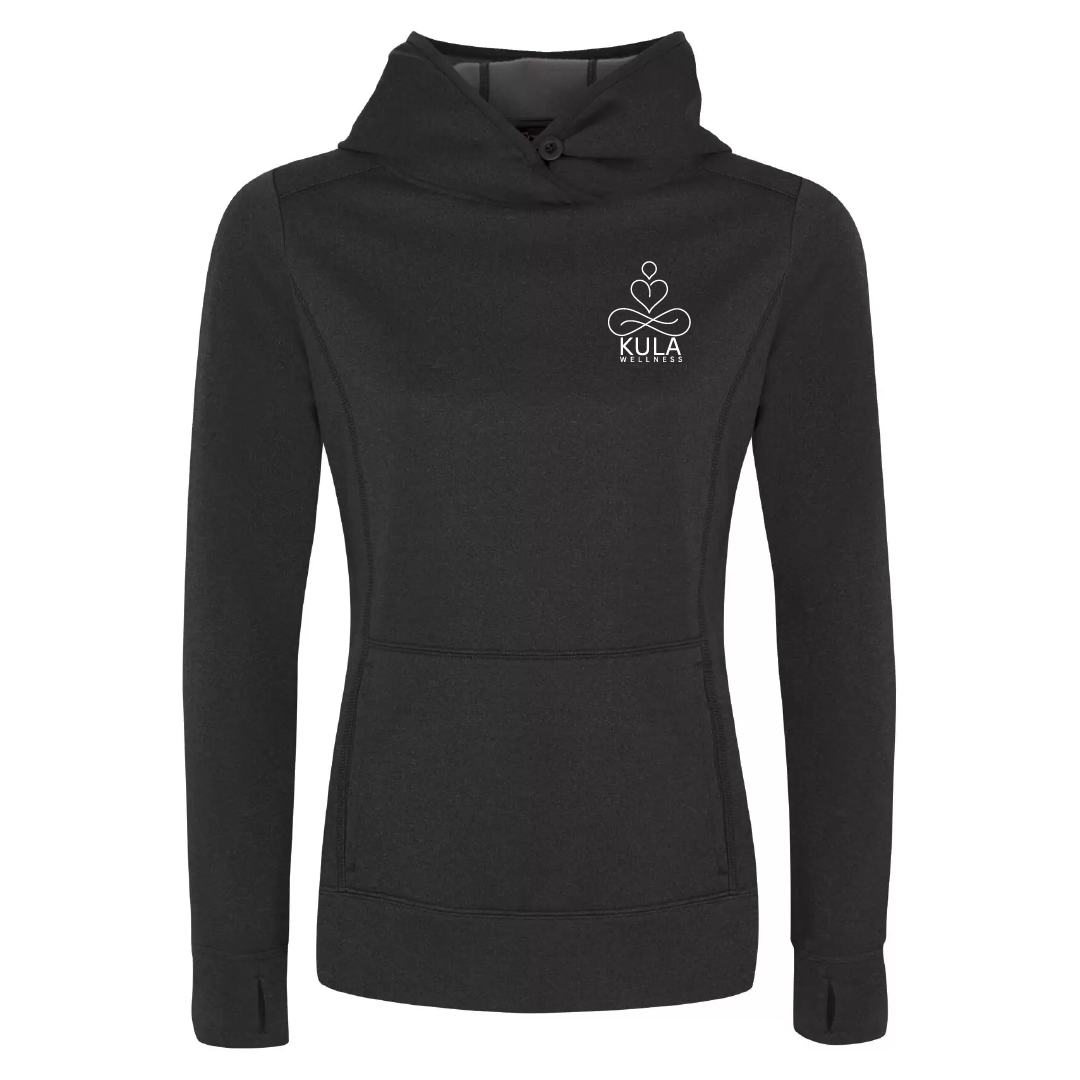 Kula Wellness - Ladies' Printed Hoodie