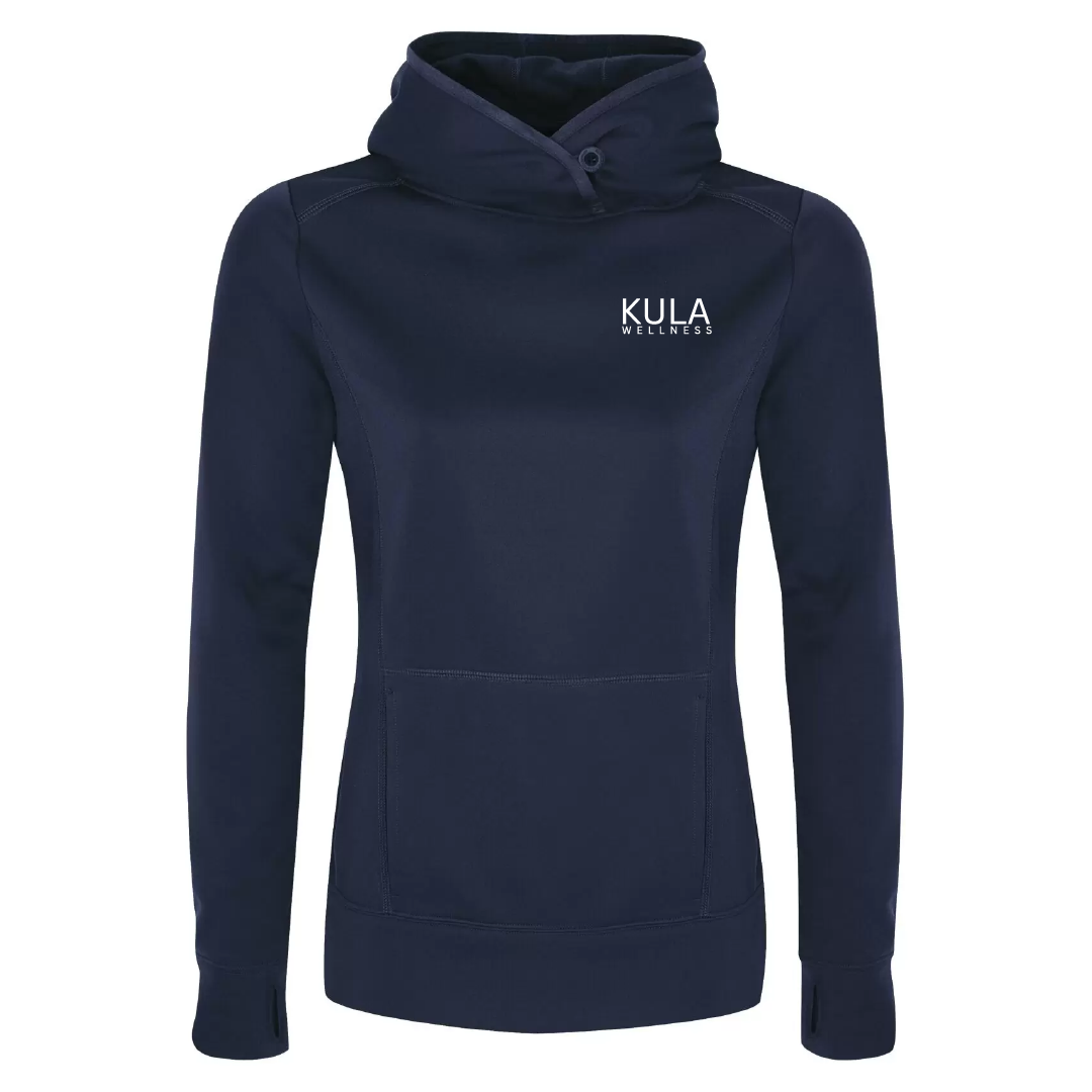 Kula Wellness - Ladies' Printed Hoodie