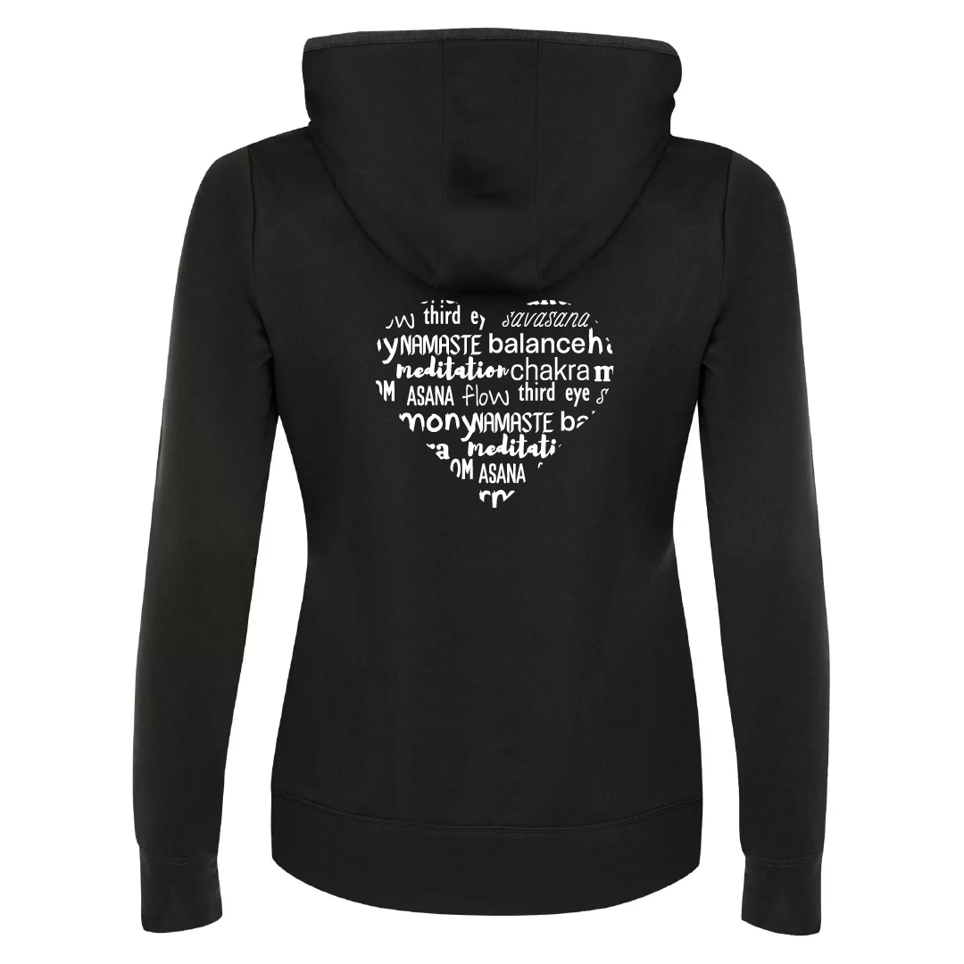 Kula Wellness - Ladies' Printed Hoodie