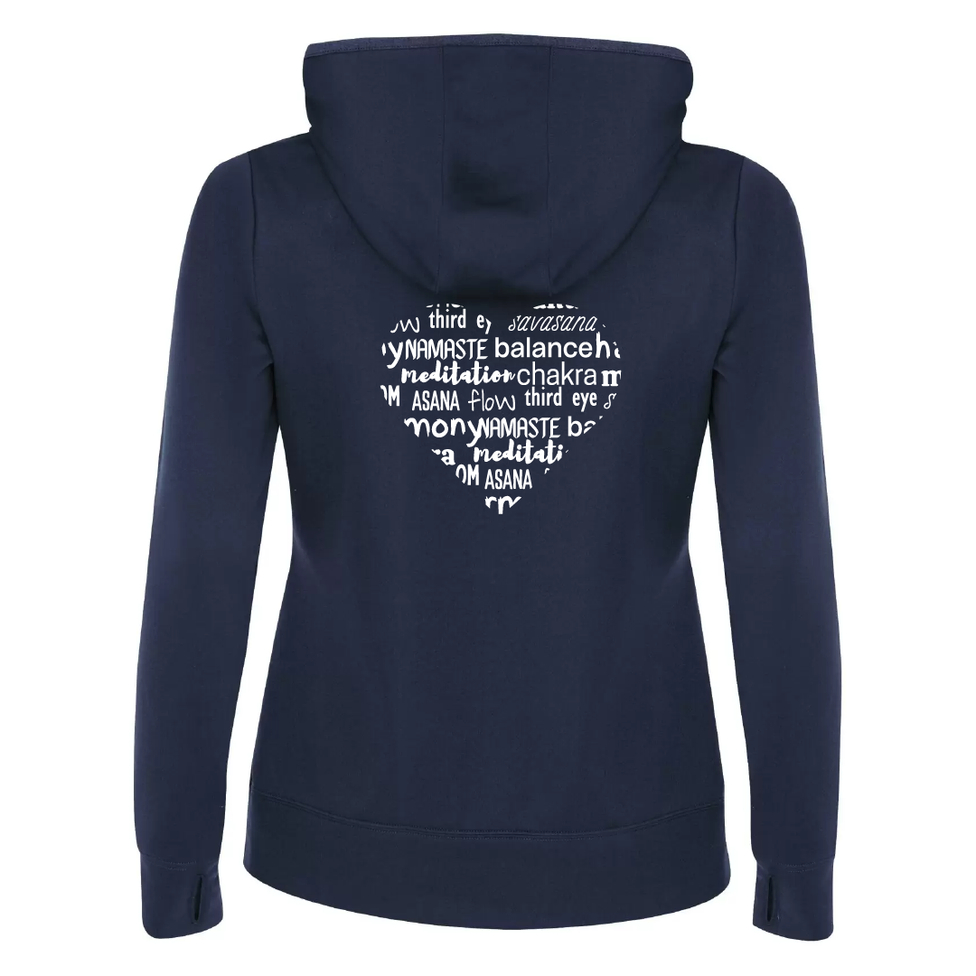 Kula Wellness - Ladies' Printed Hoodie