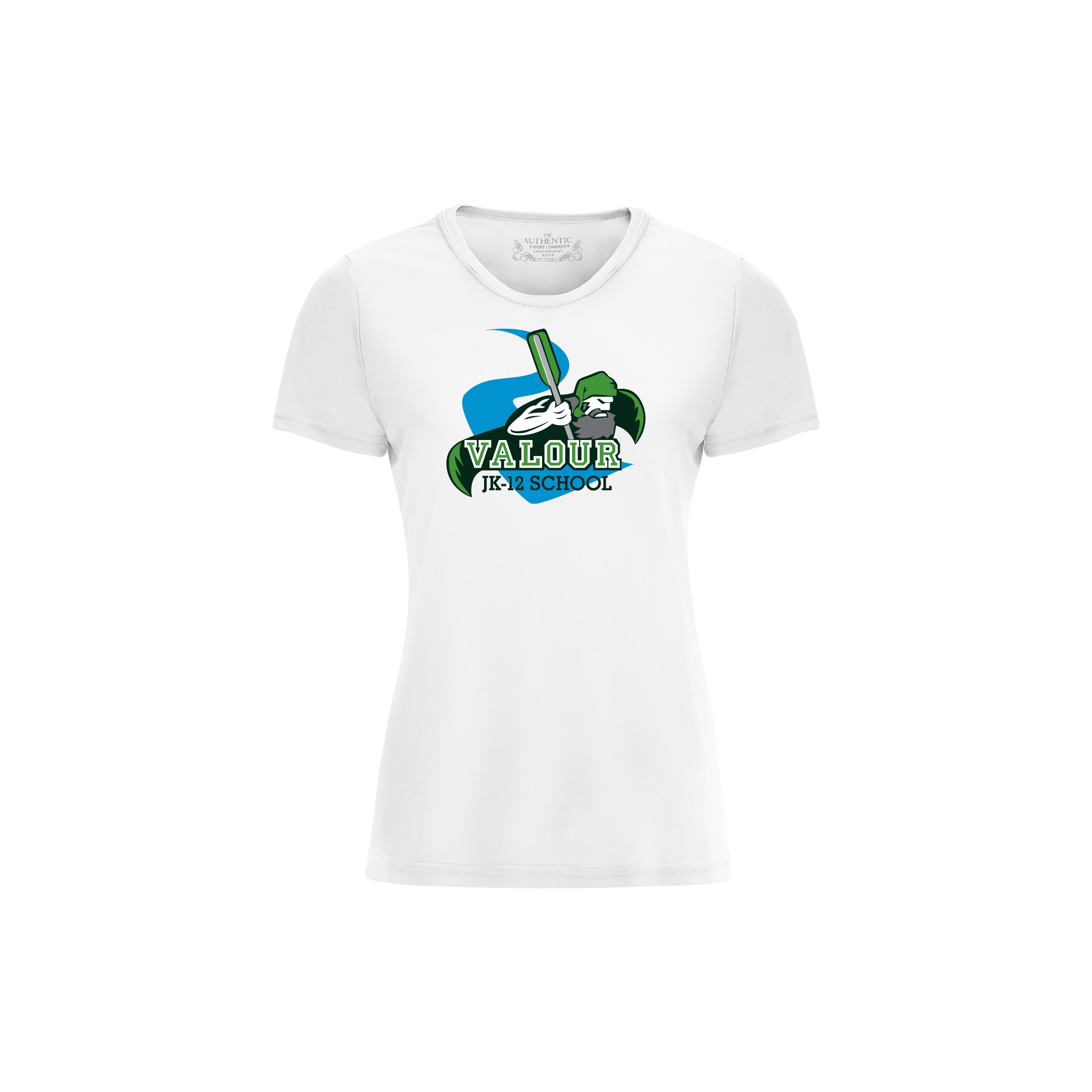 VALOUR - Ladies' Printed Poly T-Shirt