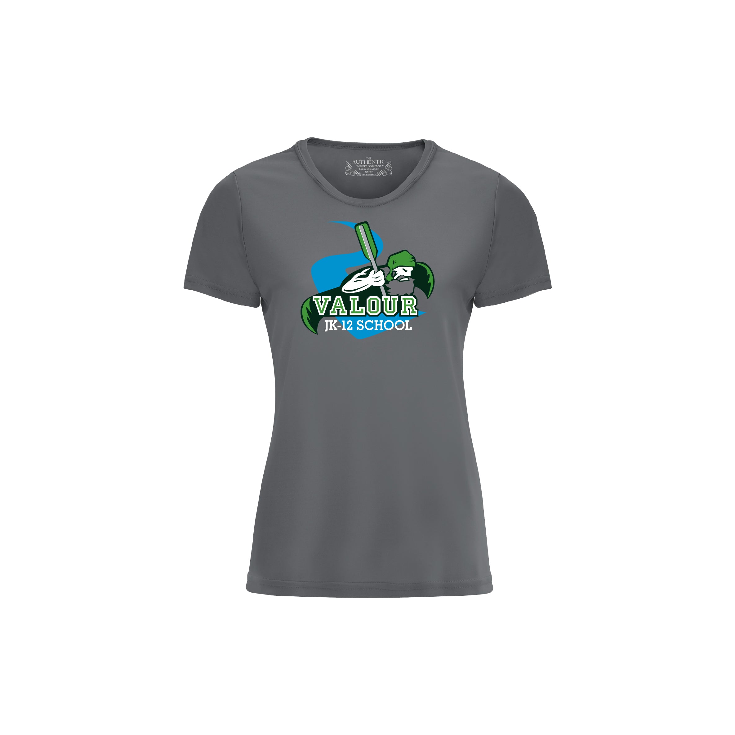 VALOUR - Ladies' Printed Poly T-Shirt