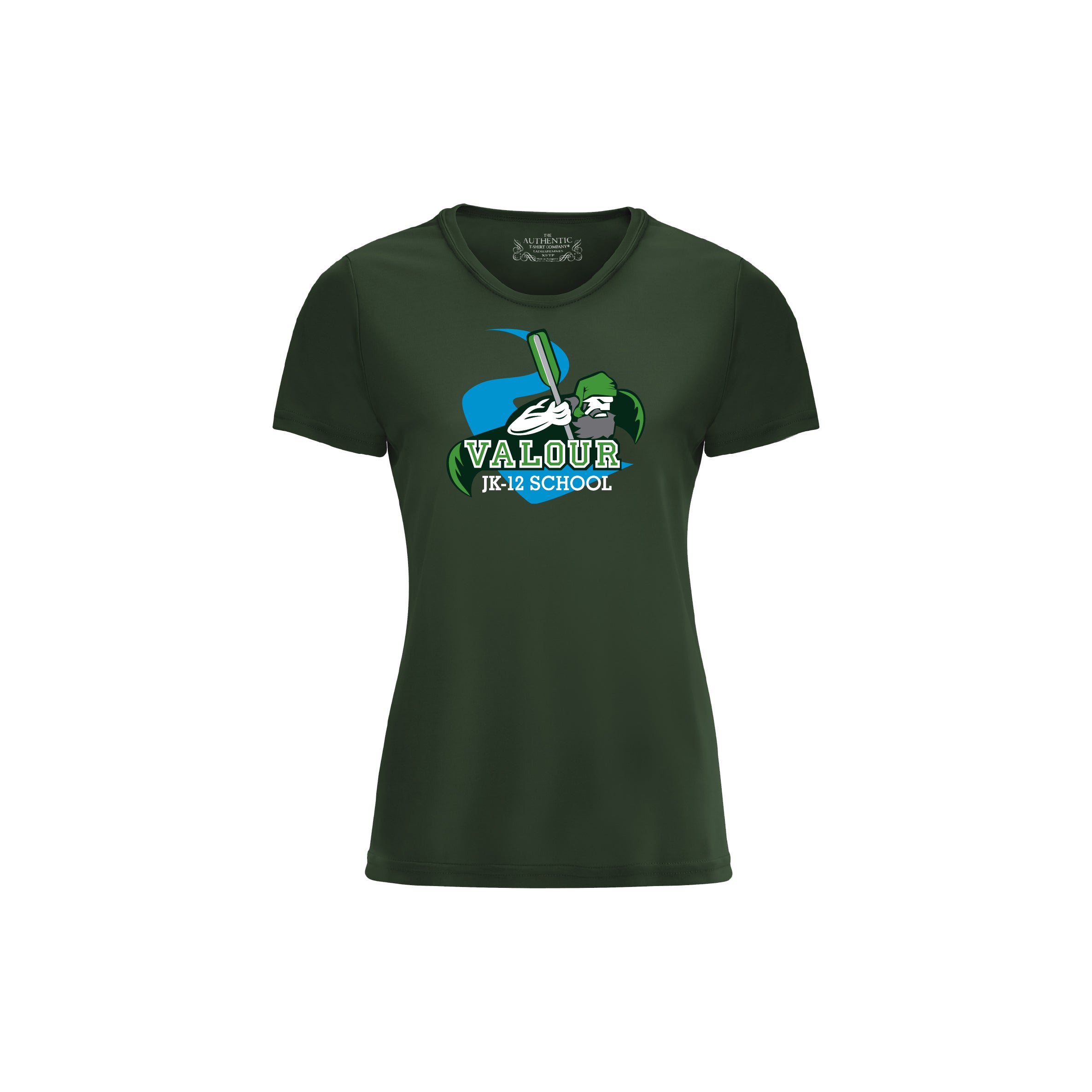 VALOUR - Ladies' Printed Poly T-Shirt