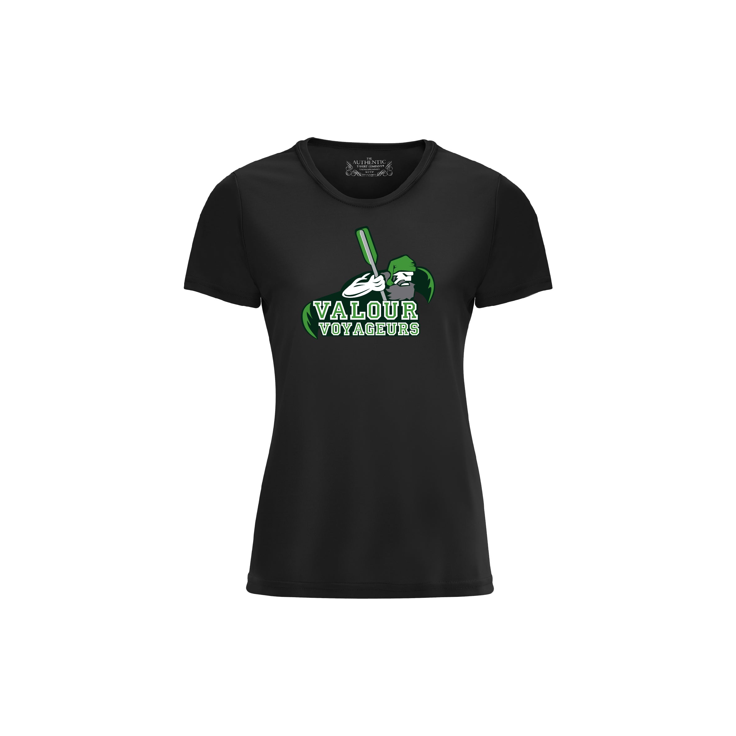 VALOUR - Ladies' Printed Poly T-Shirt
