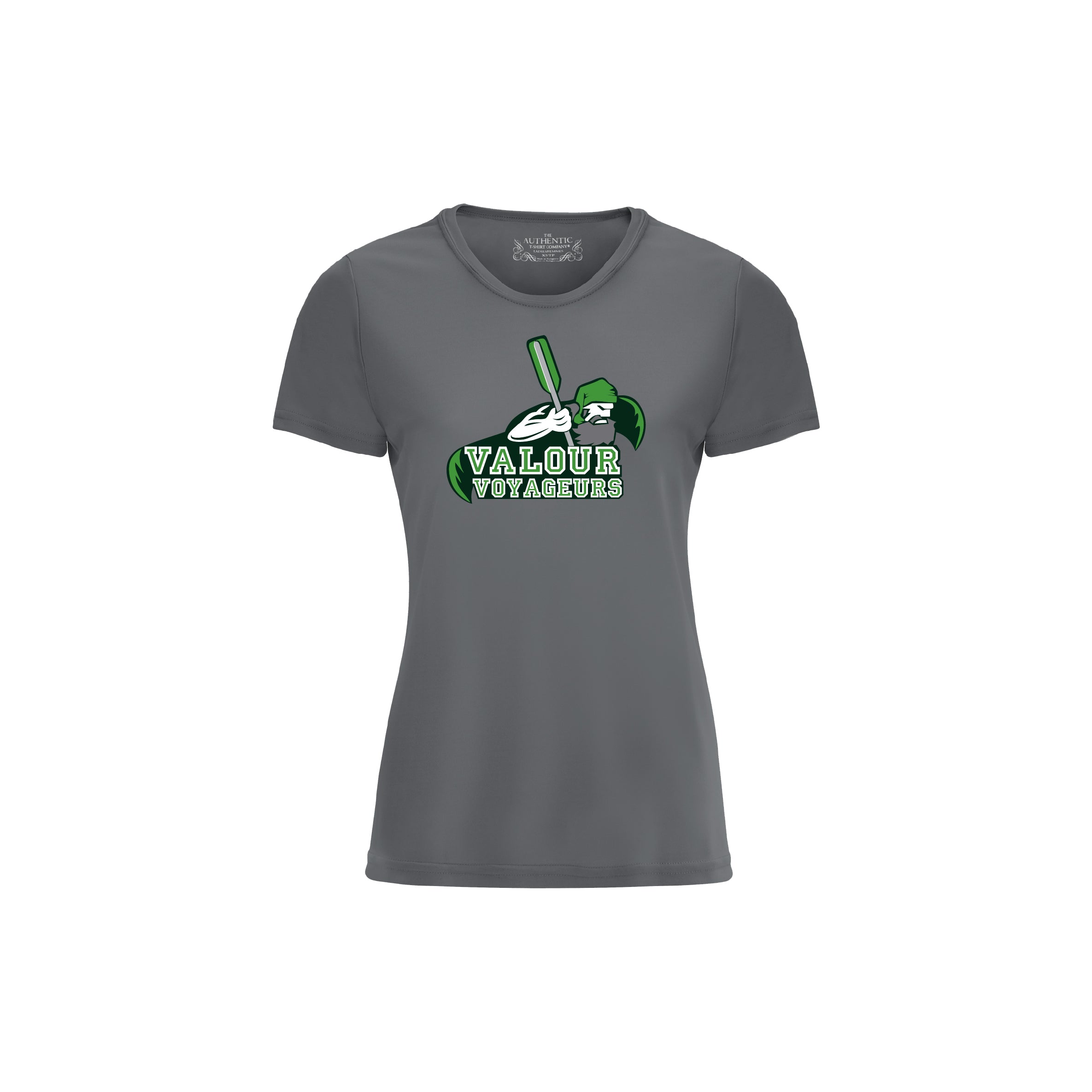 VALOUR - Ladies' Printed Poly T-Shirt