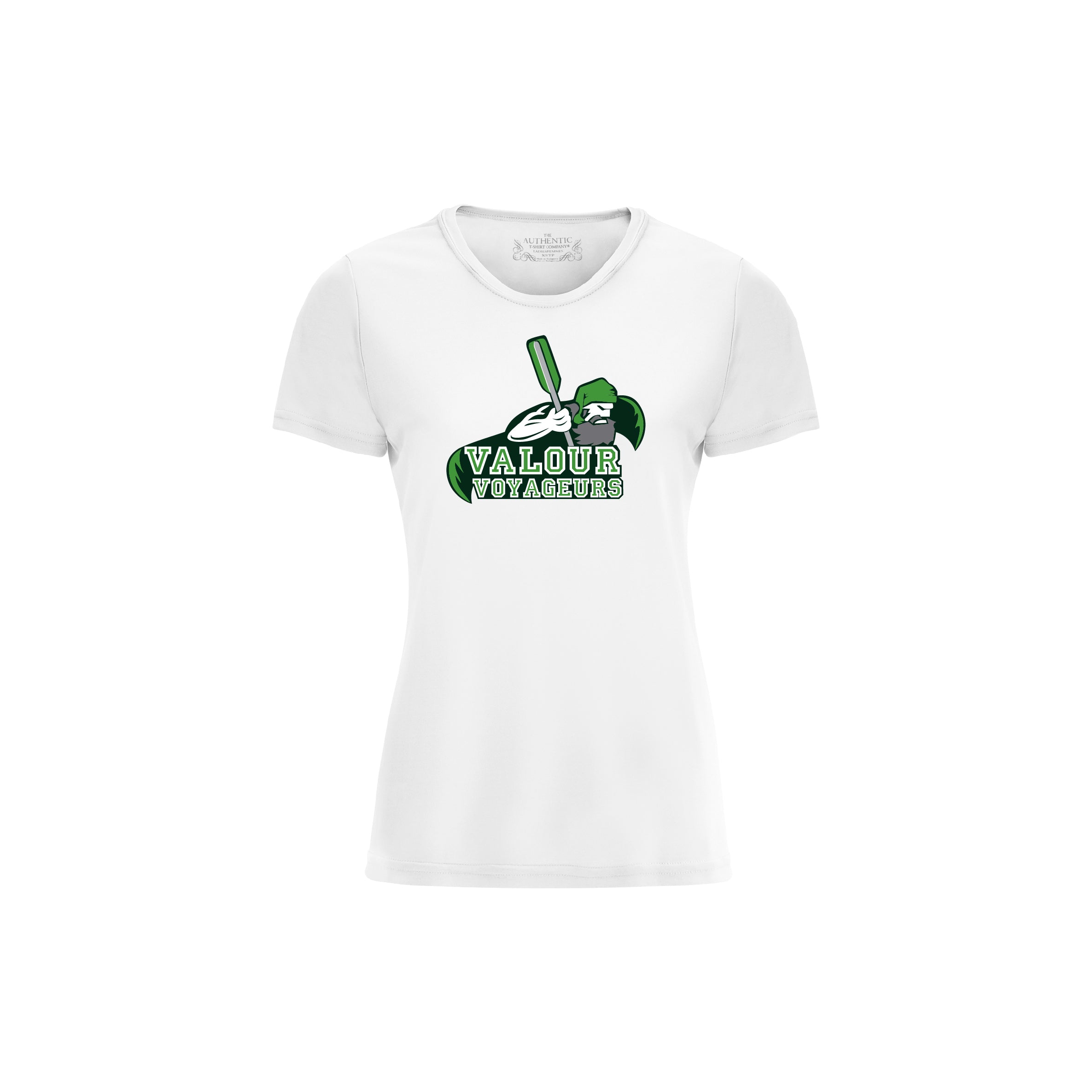 VALOUR - Ladies' Printed Poly T-Shirt