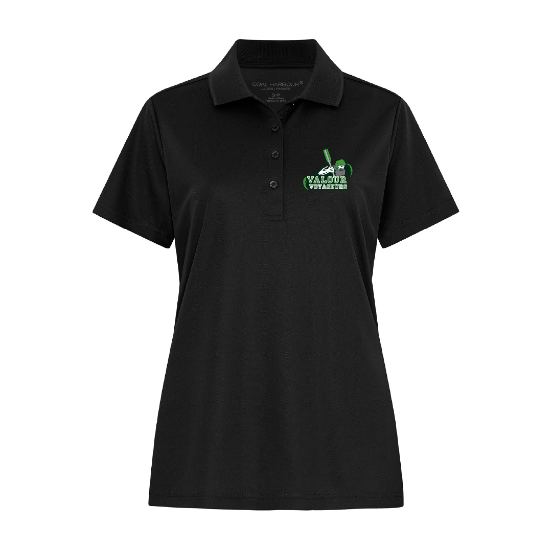 VALOUR - Ladies' Embroidered Polo - Valour Voyageurs