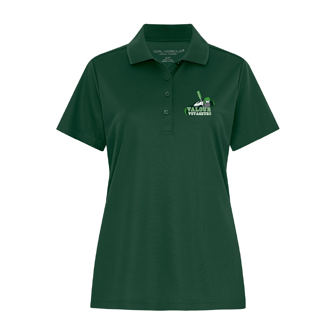 VALOUR - Ladies' Embroidered Polo - Valour Voyageurs