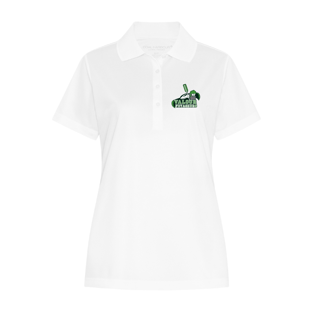 VALOUR - Ladies' Embroidered Polo - Valour Voyageurs