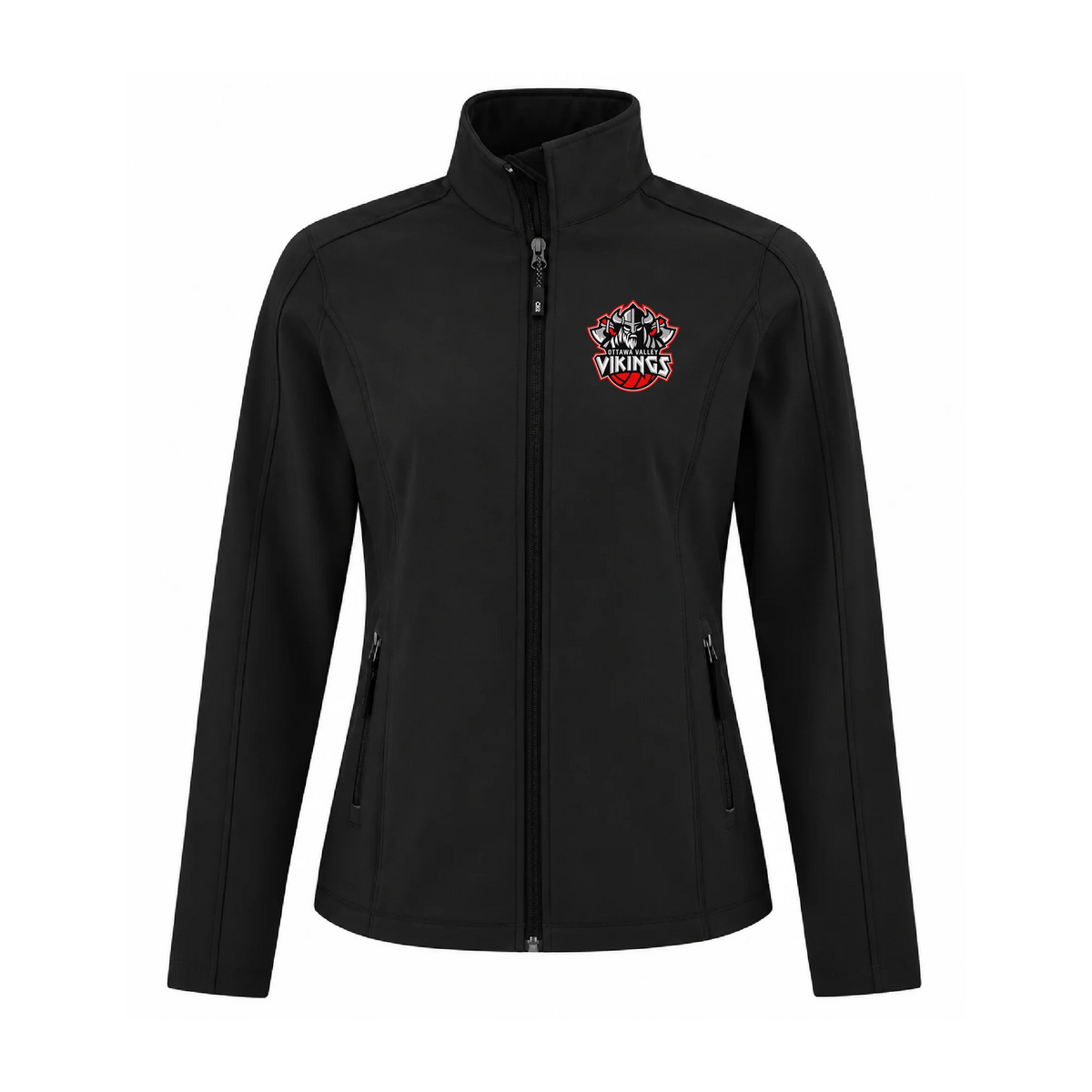 Vikings L7603 ladies soft shell jacket - front