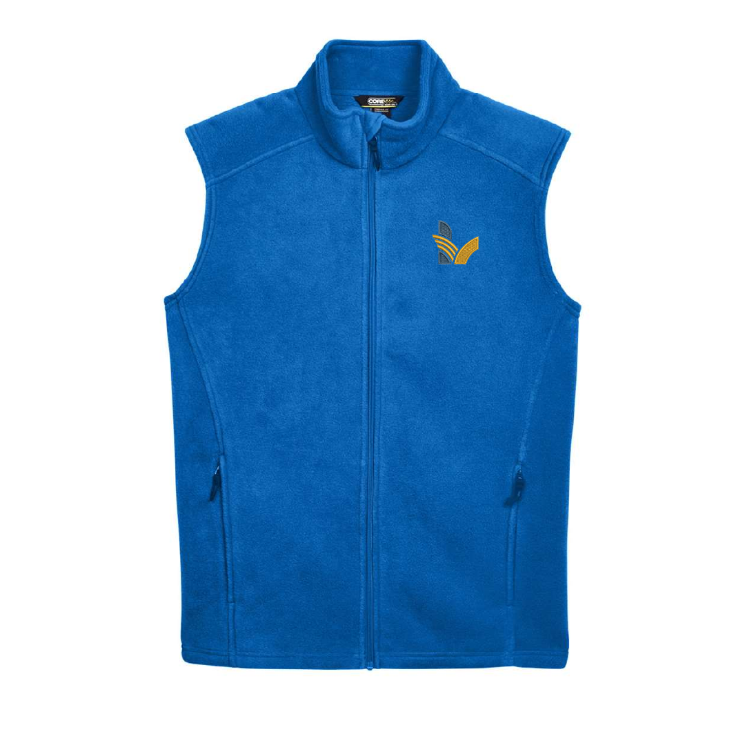 LV - Embroidered Men's Fleece Vest