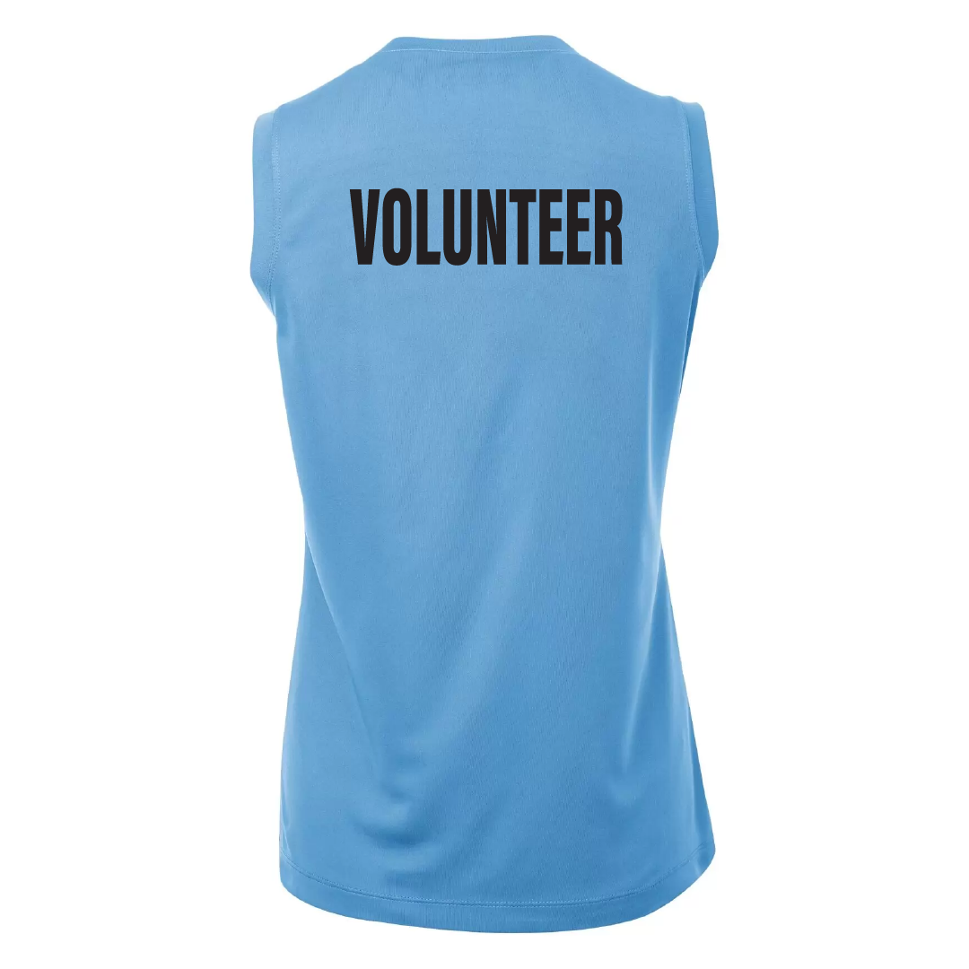 F&F - Printed Ladies Performance Sleeveless V-Neck