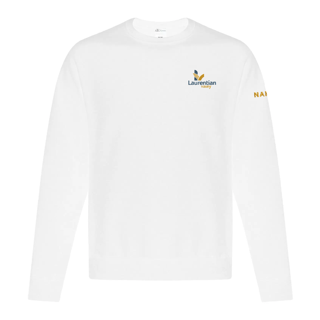 LV - Embroidered Unisex Crew Cut Sweater