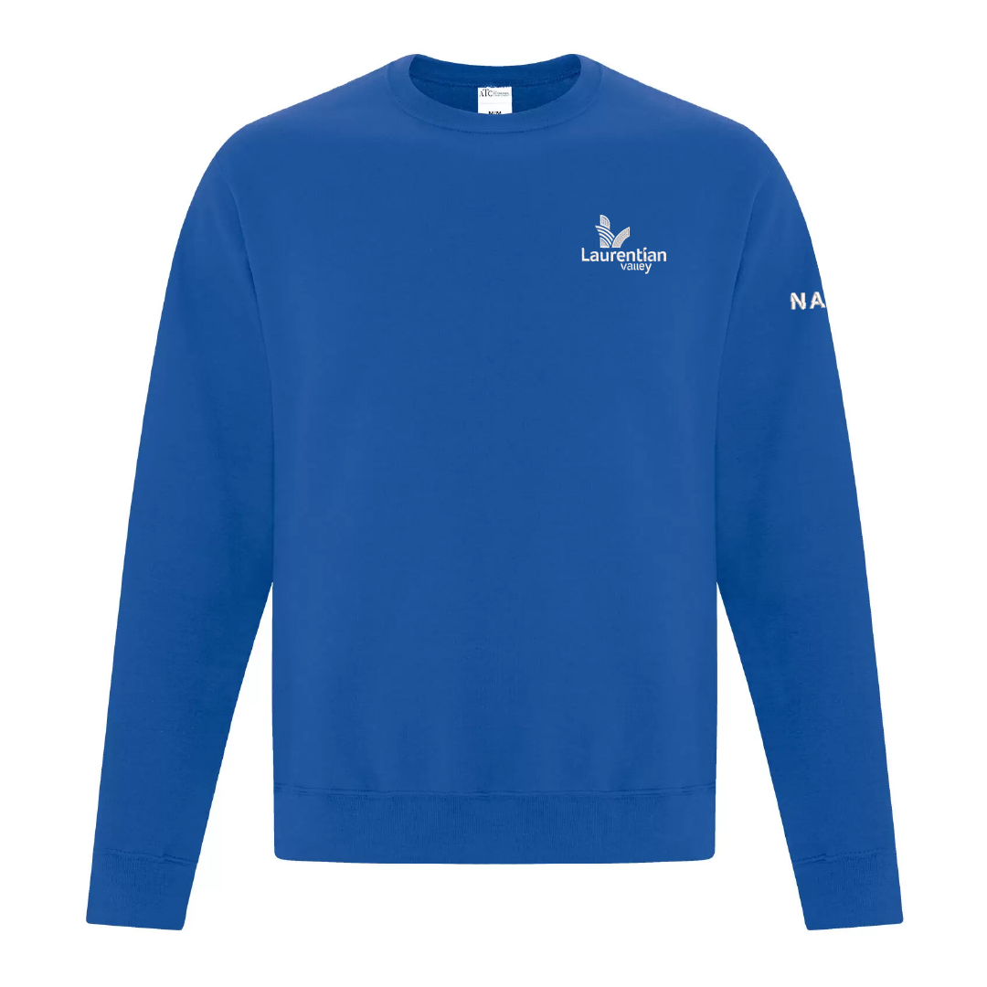 LV - Embroidered Unisex Crew Cut Sweater