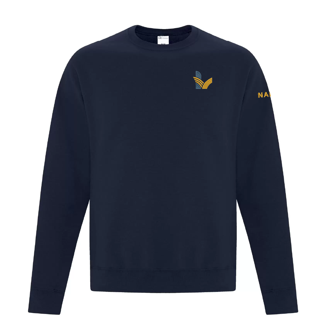 LV - Embroidered Unisex Crew Cut Sweater