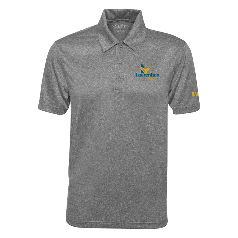 LV - Embroidered Adult Heather Performance Polo