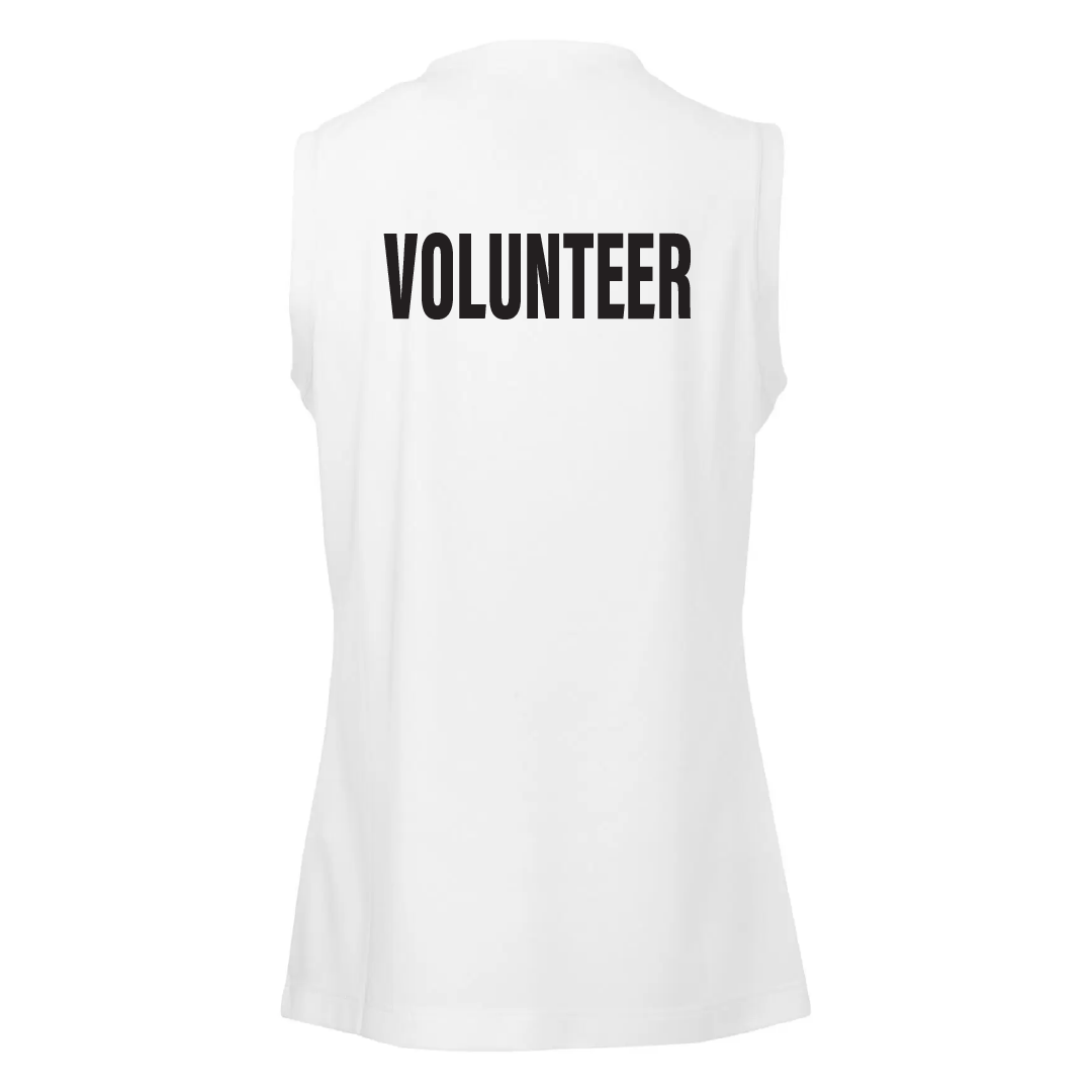 LV - Printed Ladies Performance Sleeveless V-Neck