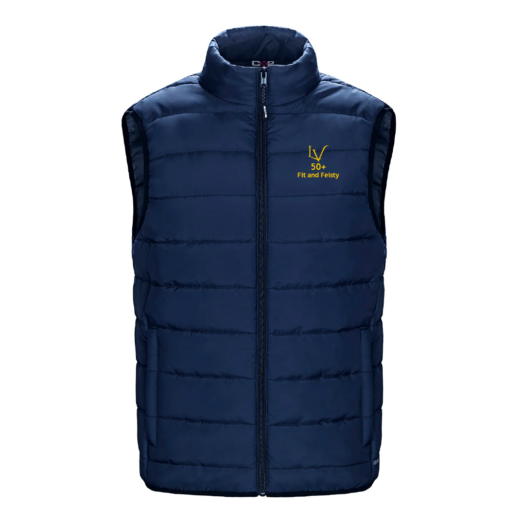 F&F - Embroidered Men's Puffy Vest