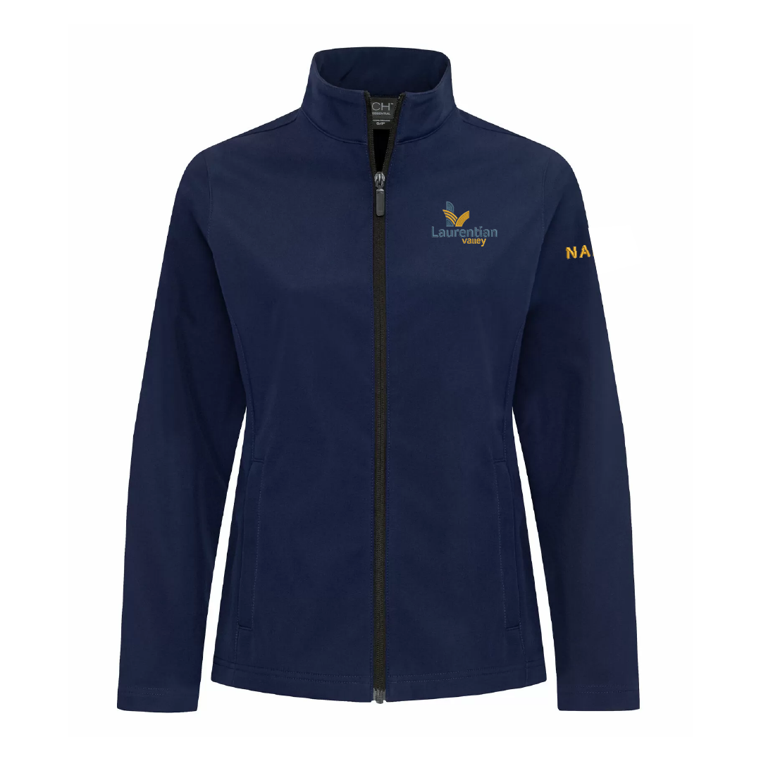 LV - Embroidered Ladies' Soft Shell Jacket