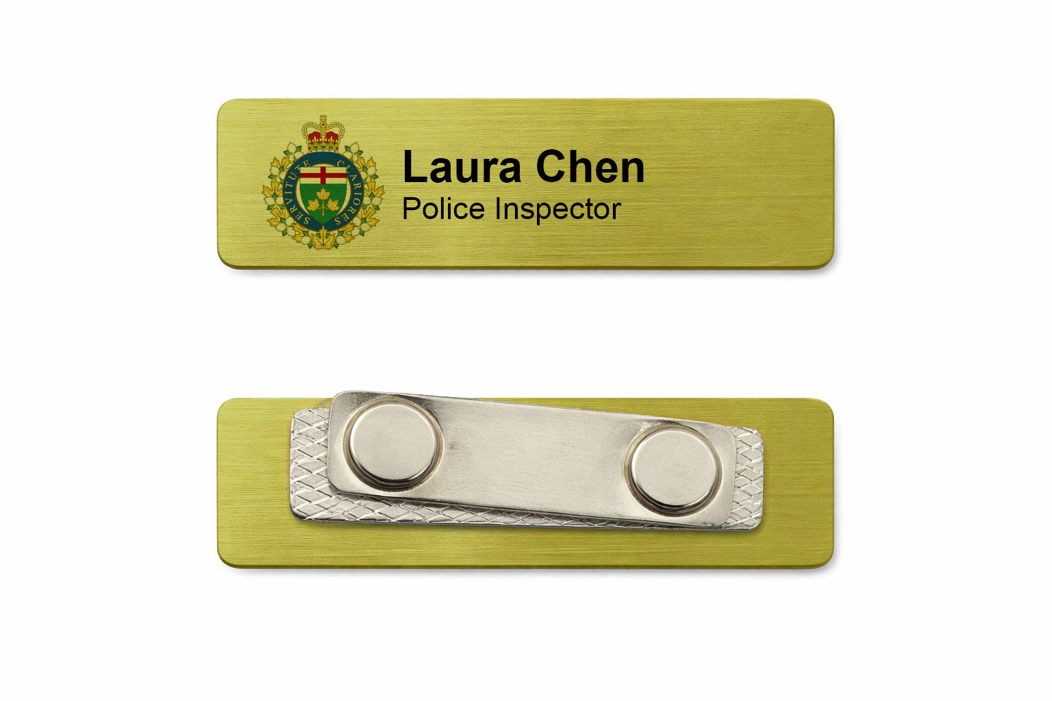 WWFD - Badge nominatif gravé personnalisé