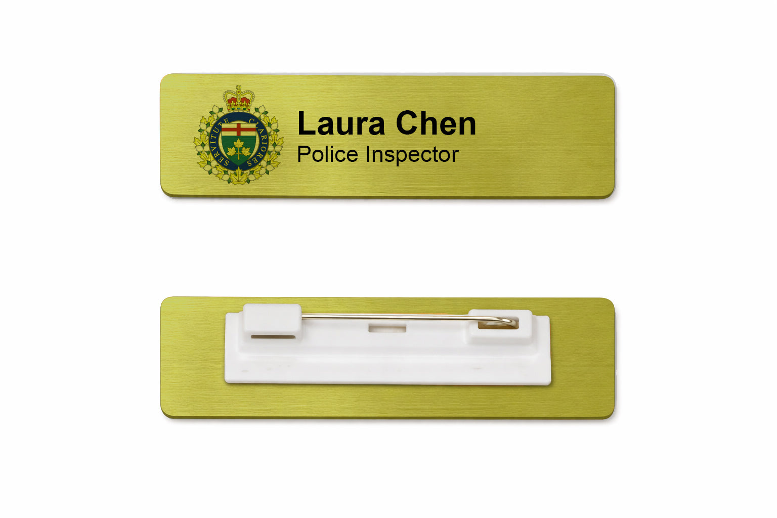 WWFD - Badge nominatif gravé personnalisé