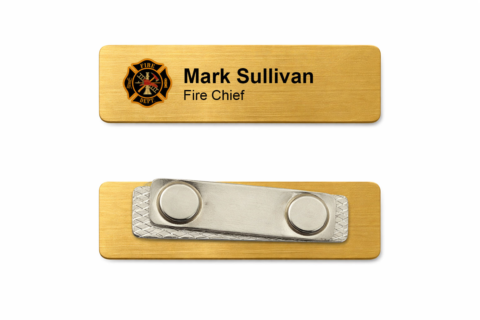 WWFD - Badge nominatif gravé personnalisé