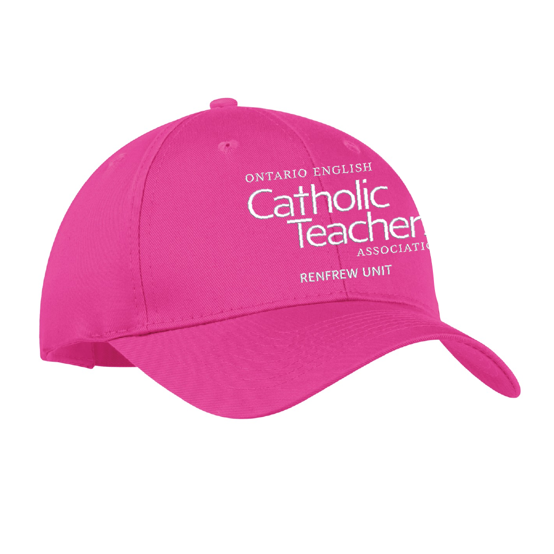 Casquette adulte en sergé de coton brodé OECTA