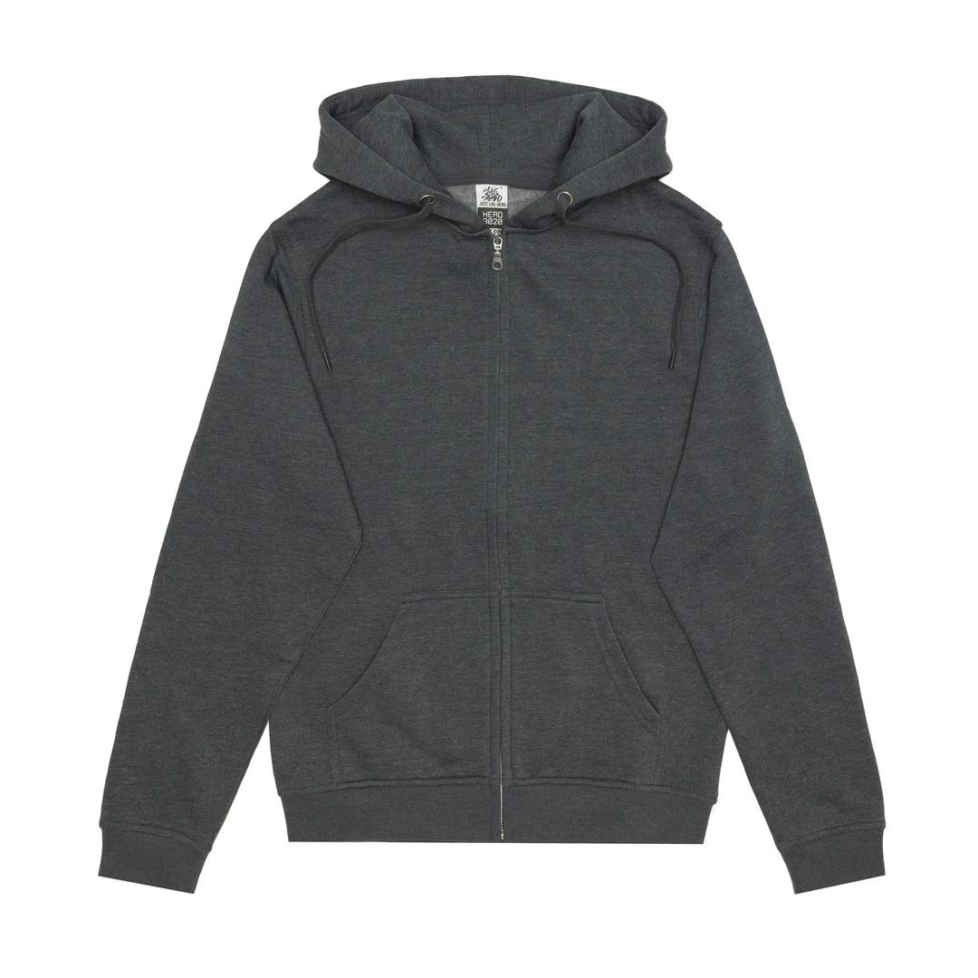 Unisex Full Zip Hoodie - HERO-3020