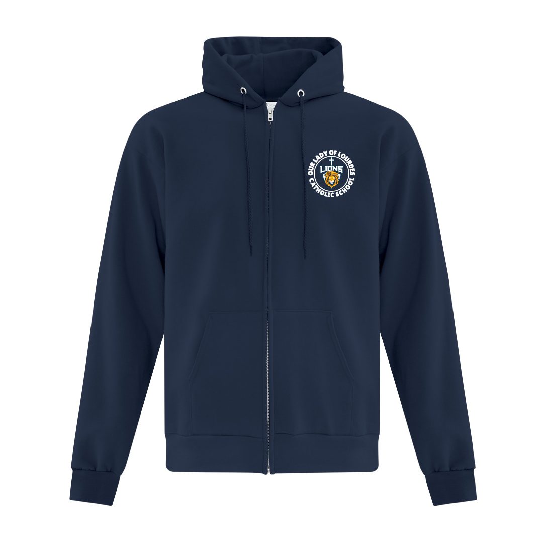 PSC - Sweat à capuche zippé imprimé pour adulte