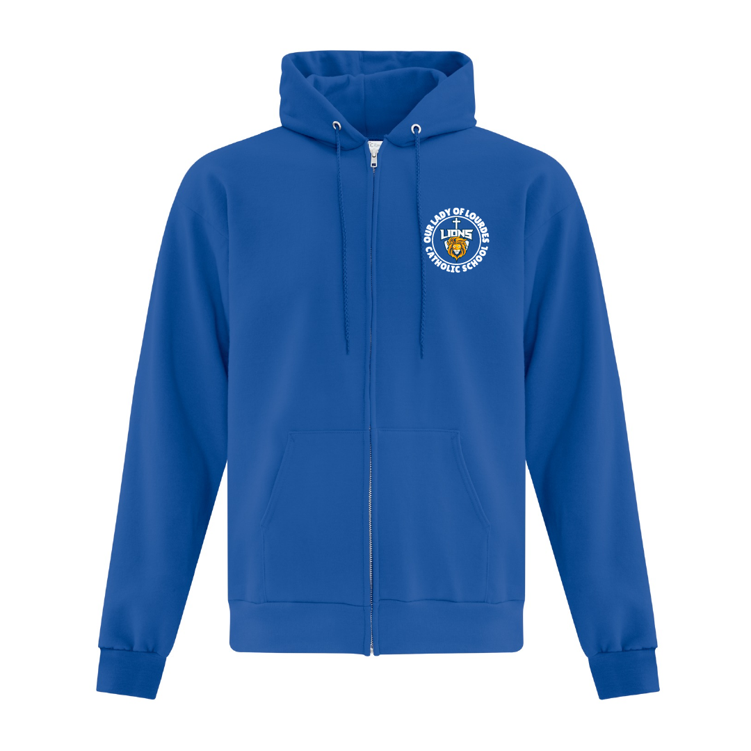 PSC - Sweat à capuche zippé imprimé pour adulte
