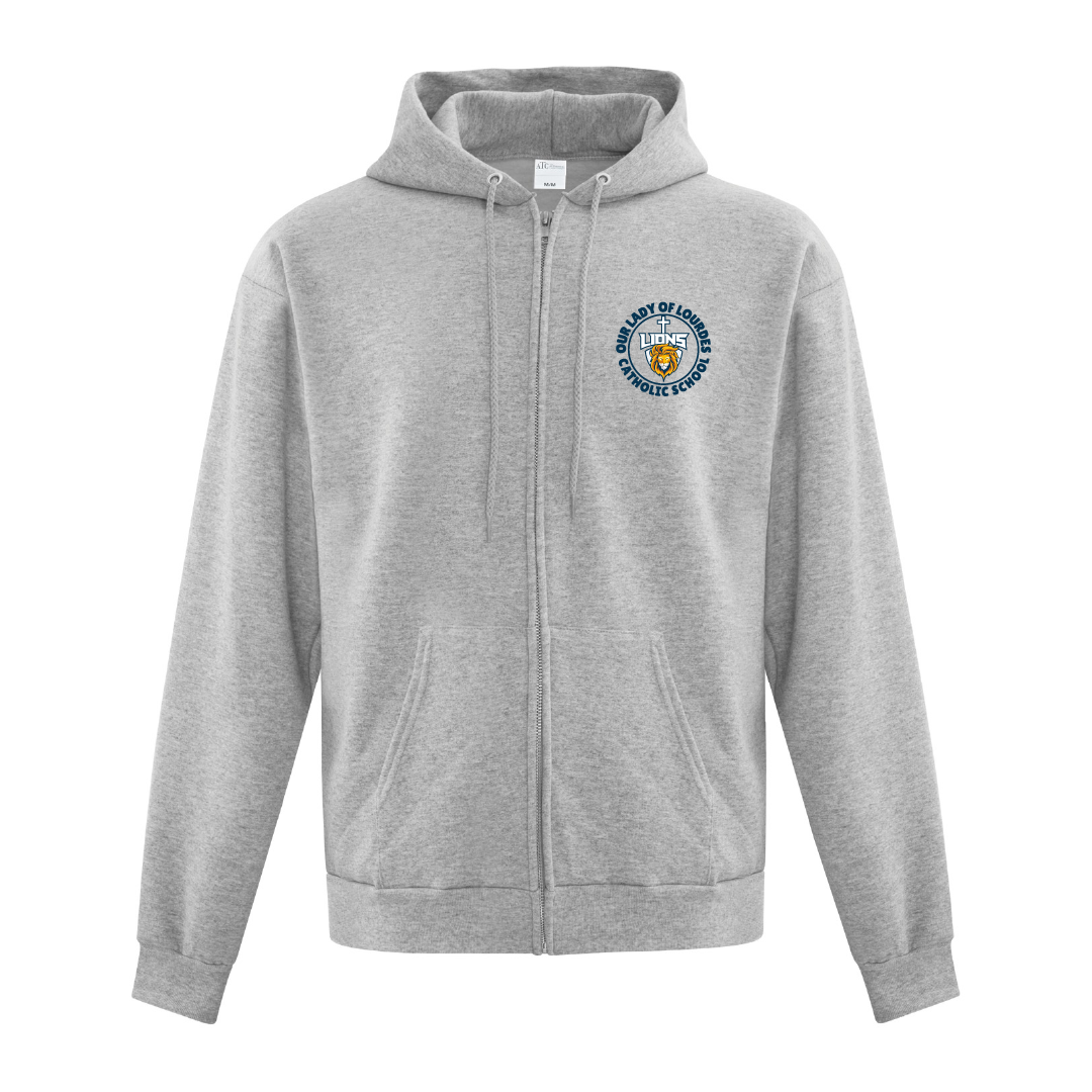 PSC - Sweat à capuche zippé imprimé pour adulte