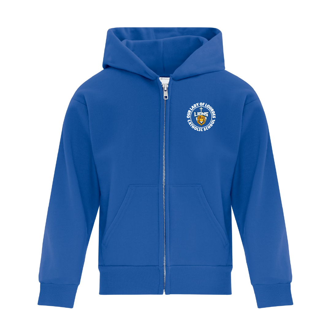 Pull à capuche zippé en polaire ATC Everyday - ATCF2600