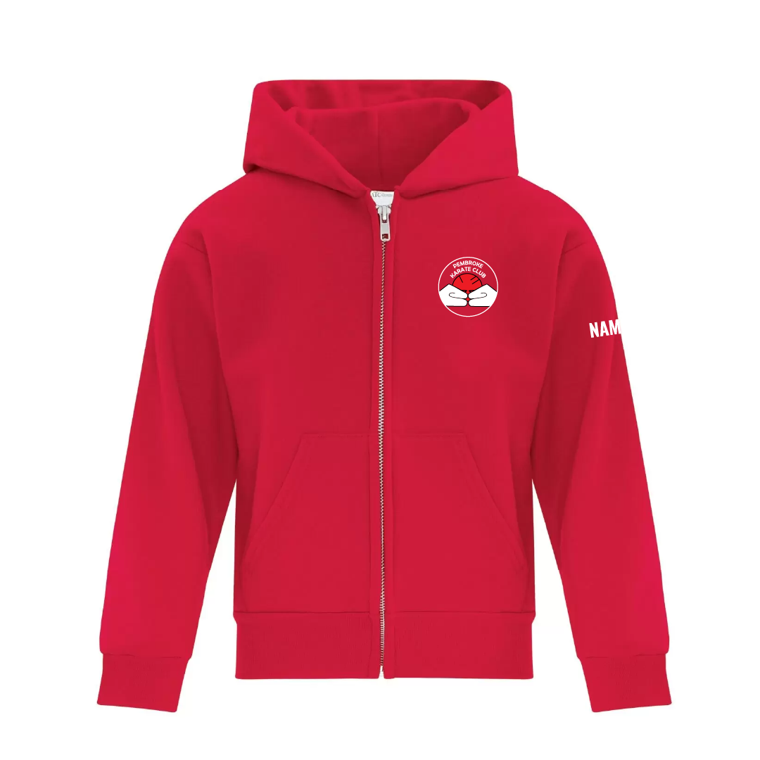 PKC – Sweat à capuche zippé pour jeunes