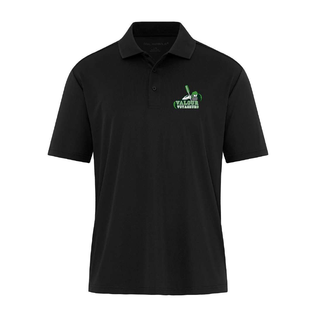 VALOUR - Men's Embroidered Polo - Valour Voyageurs