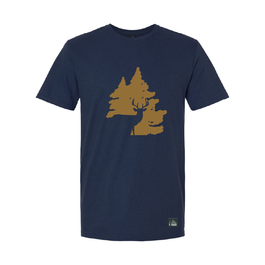 TOP - Unisex Printed T-Shirt – Front Centre & Back Logo