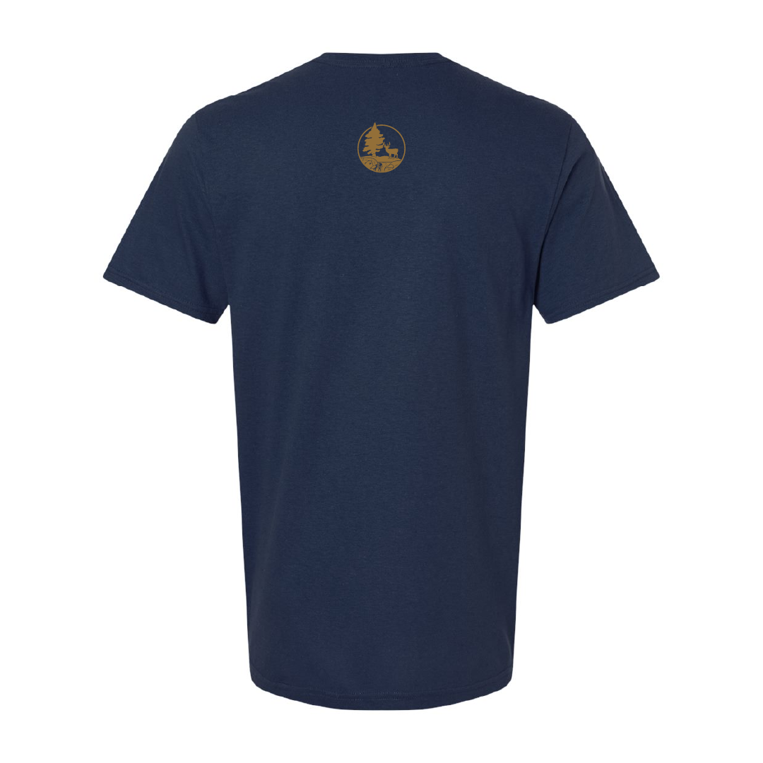 TOP - Unisex Printed T-Shirt – Front Centre & Back Logo