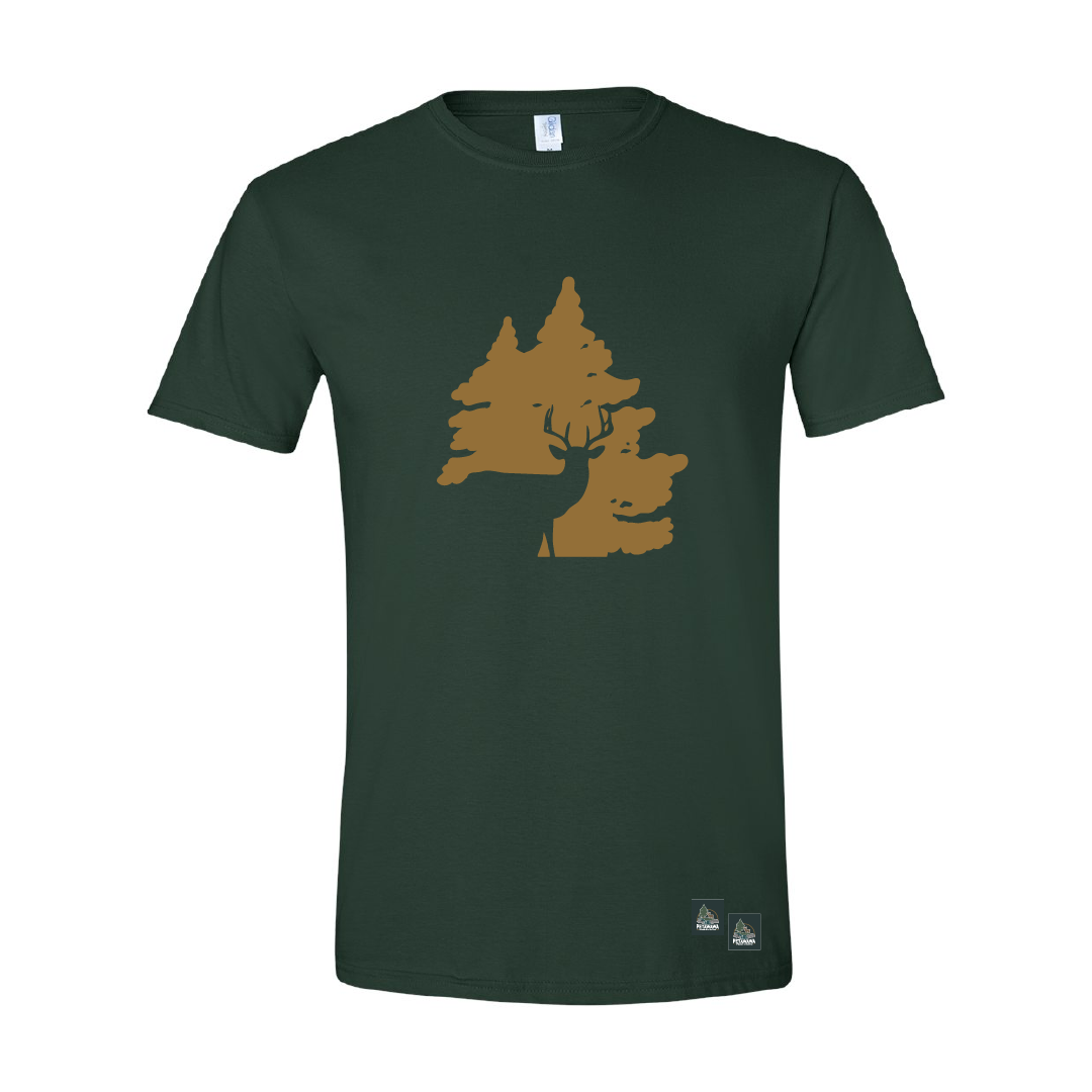 TOP - Unisex Printed T-Shirt – Front Centre & Back Logo