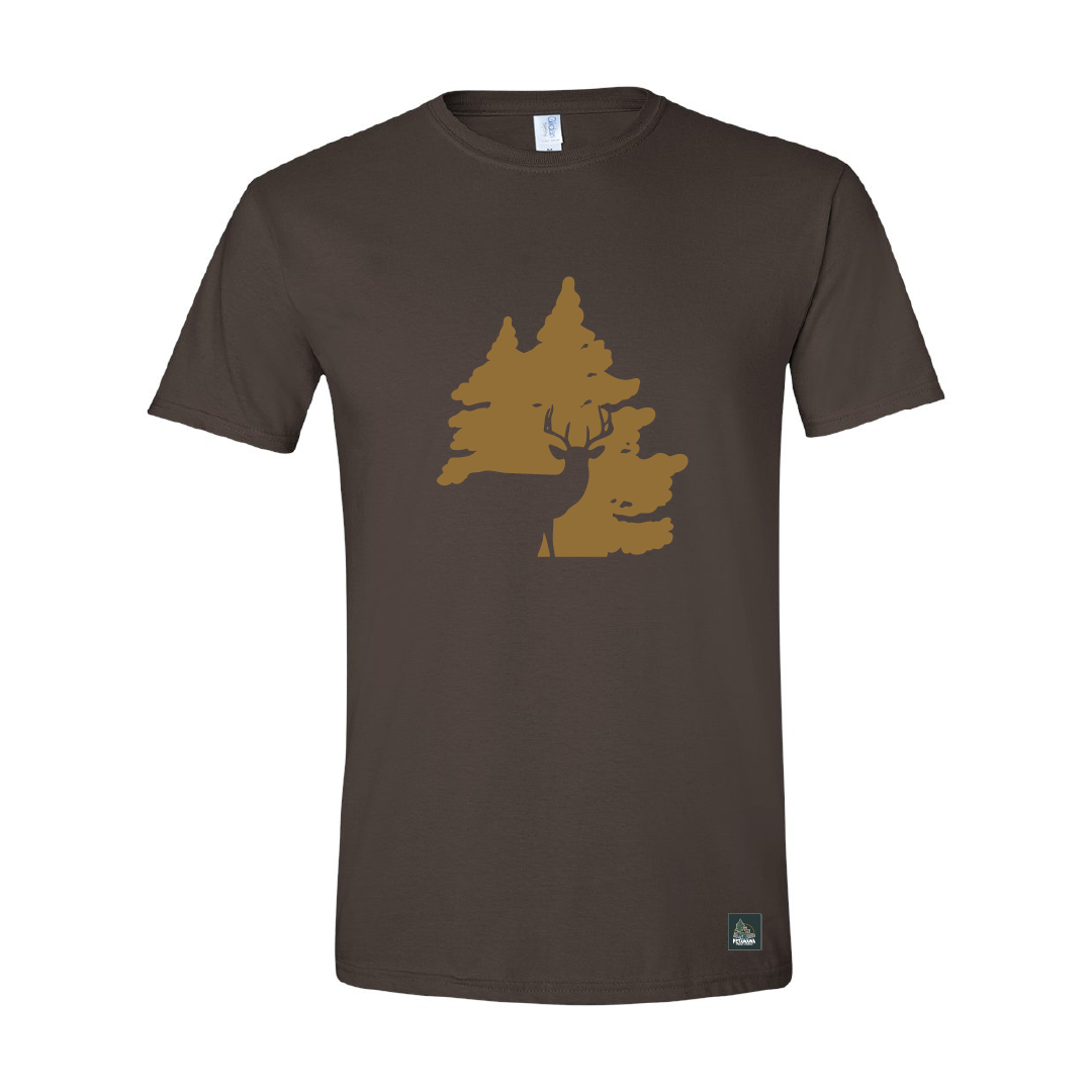 TOP - Unisex Printed T-Shirt – Front Centre & Back Logo