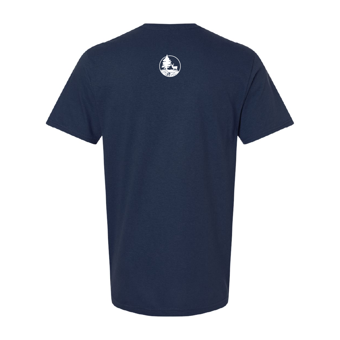 TOP - Unisex Printed T-Shirt – Front Centre & Back Logo