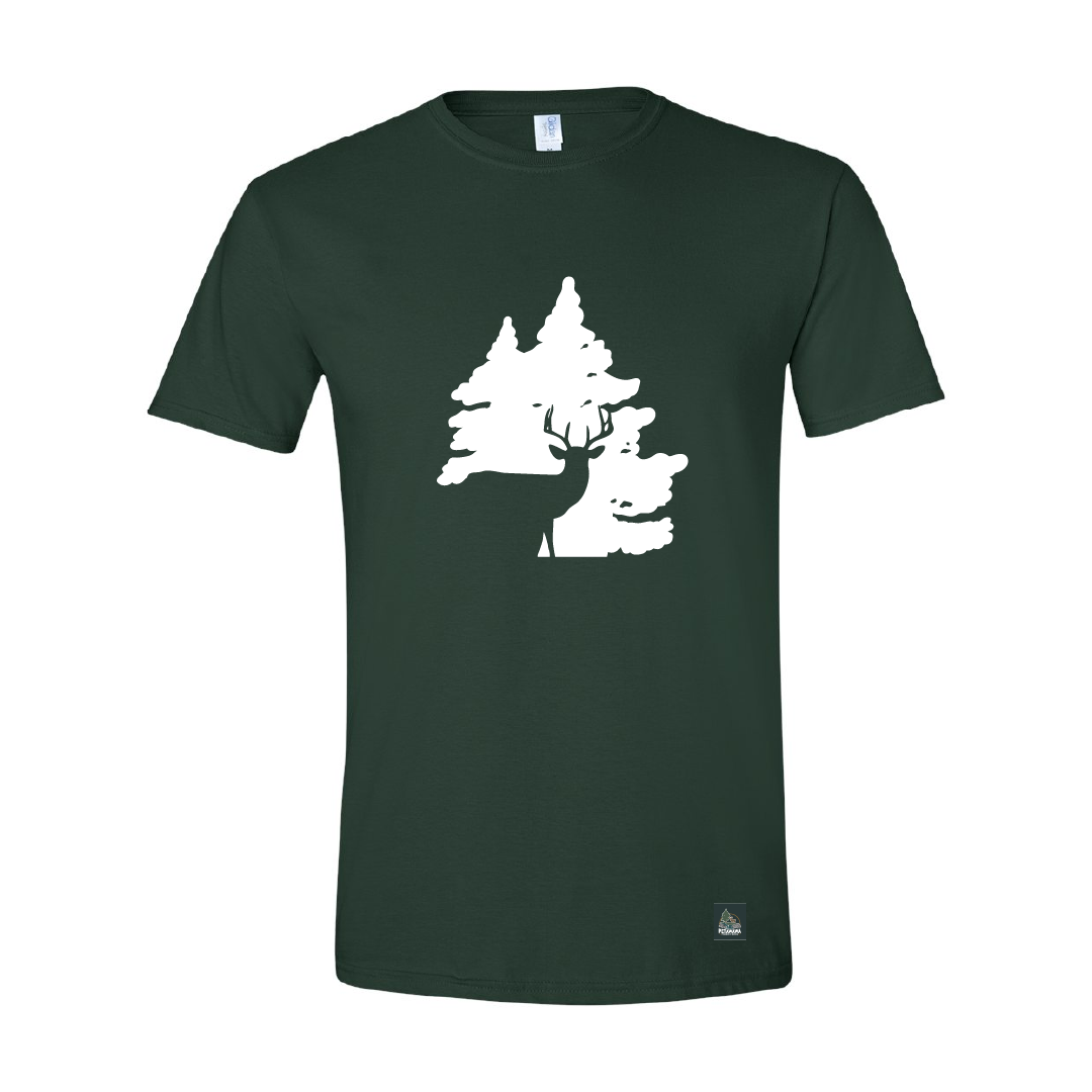 TOP - Unisex Printed T-Shirt – Front Centre & Back Logo