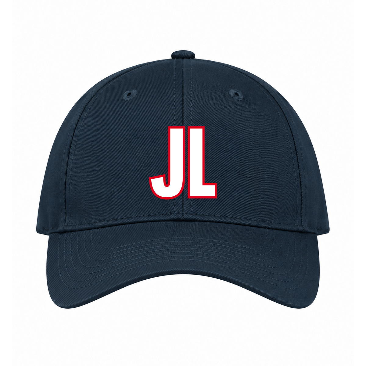 JL-E - Embroidered 6-Panel Adult Cap