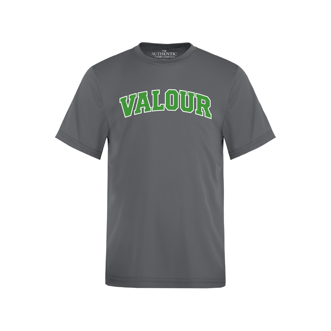 VALOUR - Youth Printed Poly T-Shirt - Valour Varsity