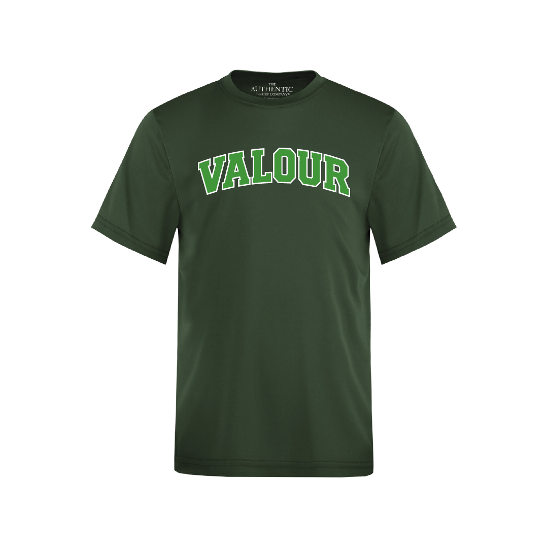 VALOUR - Youth Printed Poly T-Shirt - Valour Varsity