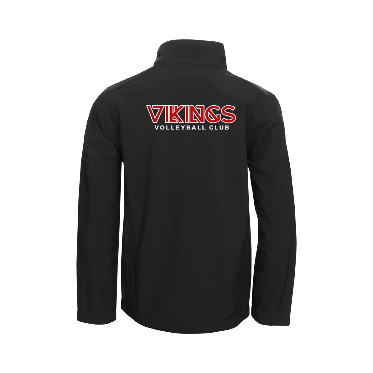 Vikings Y7603 youth soft shell jacket - back