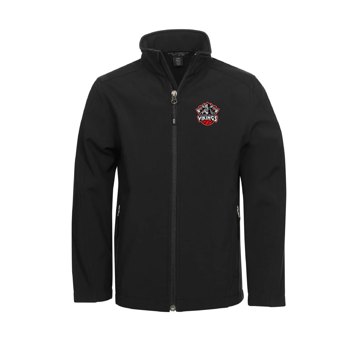 Vikings Y7603 youth soft shell jacket - front