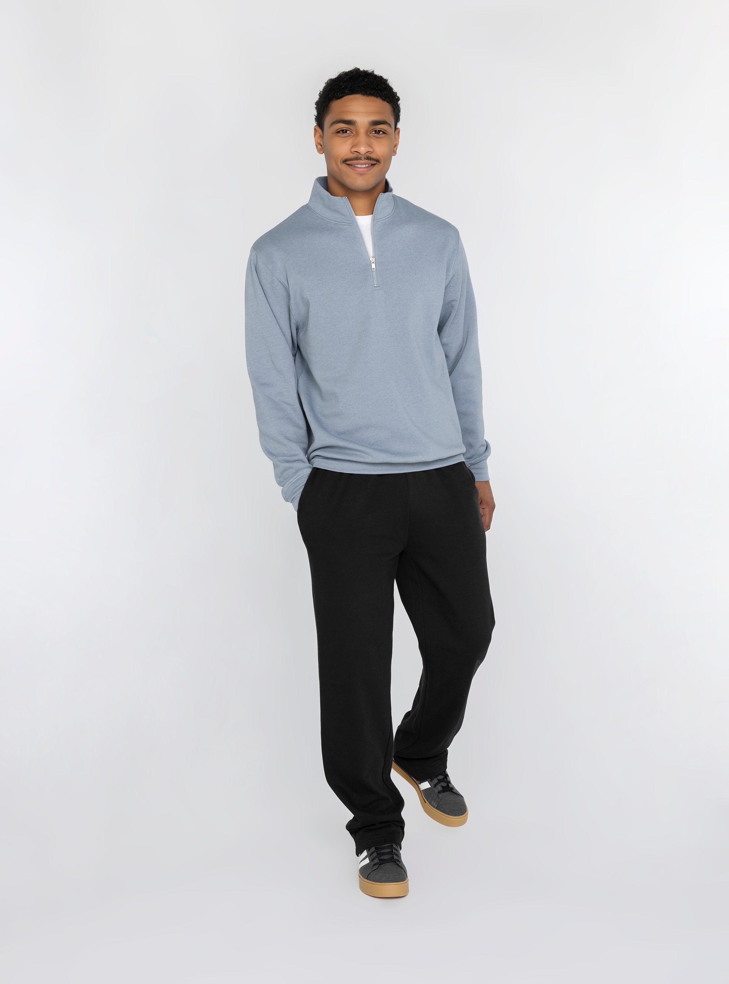 ATC Earth Wash® Tourbillon Fleece 1/4 Zip Sweatshirt - ATCF6700